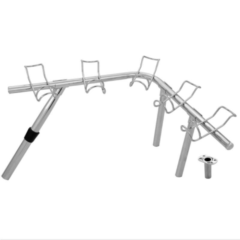 VIPER PRO SERIES 10 WAY REMOVABLE CORNER ROD RACK (ANGLED LEG VERSION)